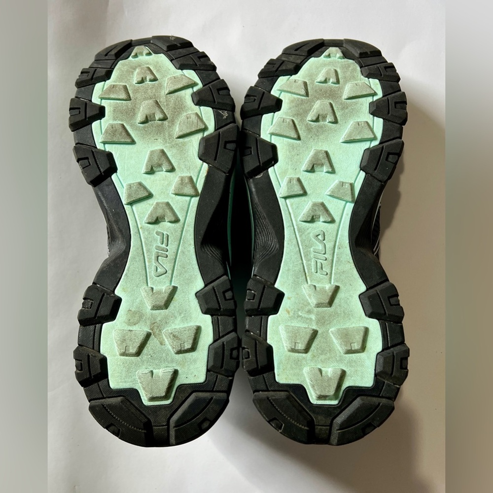 Fila Women's Black and Mint Green Athletic Shoes US Women’s 9 - Picture 10 of 13